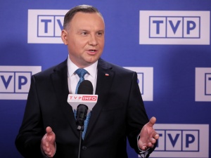 "Wiedziałem, że rozmowy trwają w trakcie debaty". Prezydent zapytany o spotkanie Kaczyńskiego z Gowinem