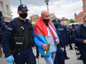 "Agresja wobec policjantów, czynna napaść na funkcjonariuszy". Powrót "strajku przedsiębiorców"