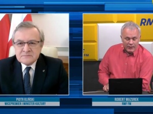 Gliński o "Trójce" i Kaziku: Absurdalna sytuacja; Niepokoi nie najlepsze zarządzenie tym kryzysem
