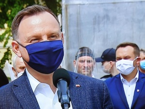 Prezydent: "Spokojną pracą, powrotem do normalnej roboty, współdziałaniem pokonamy ten czas kryzysowy"