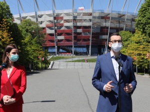 Morawiecki: "Od 19 czerwca powrót kibiców na stadiony". Ile miejsc będą mogli zająć kibice?