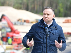"Nie będziemy musieli prosić Rosjan". Prezydent ws. przekopu Mierzei Wiślanej