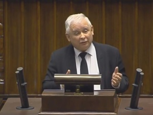 [video] Jarosław Kaczyński: "Chciałbym panu Schetynie serdecznie podziękować..."
