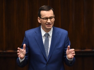 "Jeśli macie wystarczającą liczbę głosów, to odwołajcie nas". Premier z wnioskiem o wotum zaufania