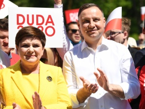 Andrzej Duda w Stalowej Woli: Kandyduję po to, aby nikt nas nie cofnął o 5 lat