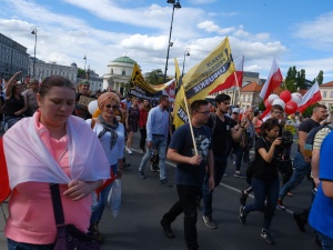 Gwiezdne Wojny, imperator i kwarantanna, czyli "strajk przedsiębiorców" zakończony przed siedzibą PiS