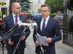 Joński i Szczerba z kontrolą poselską MZ: "Chcemy, żeby państwo o jakim wspólnie marzymy..."