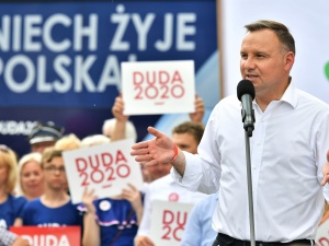 [WIDEO] Andrzej Duda w Złotoryi: Nie pozwolę ruszyć programów, które mają służyć polskiej rodzinie