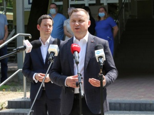 Duda: dopóki jestem prezydentem, żadne ze świadczeń społecznych nie zostanie zlikwidowane