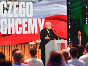Szef PiS: Andrzej Duda jest dzisiaj w USA i walczy o polską wolność