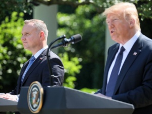 Trump: liczę, że mój przyjaciel prezydent Duda odniesie sukces w wyborach