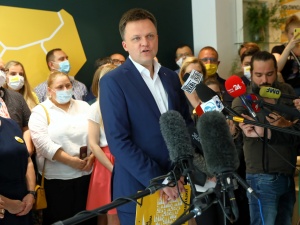 Hołownia i Trzaskowski razem o "ponadpartyjnej prezydenturze". Makowski: "Szybko poszło"