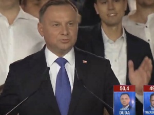 [transmisja online] Exit polls. Andrzej Duda prezydentem. Przemówienia kandydatów