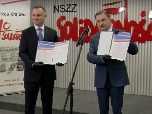 Michał Ossowski: Ostatnie wybory wygrał Andrzej Duda. I Solidarność