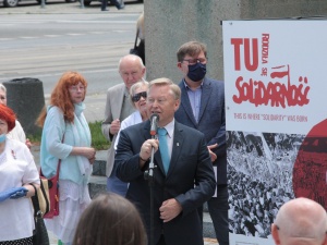 W Łodzi otwarto wystawę „TU rodziła się Solidarność”