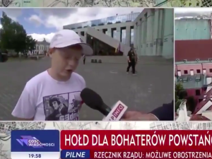 [WIDEO] "O tym trzeba pamiętać!". Wzruszające słowa młodego chłopca o Powstaniu Warszawskim