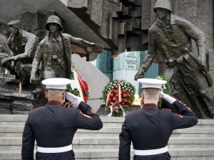 Ambasadorzy USA i Izraela w Polsce oddali cześć Powstańcom Warszawskim