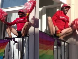 Kataryna krytykuje policję za zdjęcie flagi LGBT na trasie Marszu. Internauci pokazują jak było naprawdę