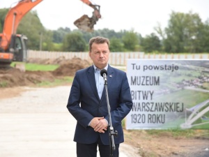[FOTO] Szef MON: Rozpoczęła się budowa Muzeum Bitwy Warszawskiej