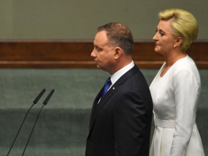 [Foto] Andrzej Duda złożył przysięgę prezydencką przed Zgromadzeniem Narodowym