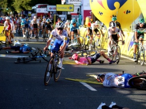 "Czysty horror". Media z Holandii i Belgii rozpisują się o wypadku na Tour de Pologne