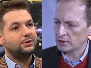 "Oj, chyba muszę zgłosić Pana redaktora do instytucji europejskich". Jaki kontra Piasecki na TT