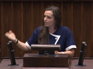 [video] "Na głupotę nie ma rady, dlatego pani nie przerywałem". Terlecki 'zaorał' Jachirę w Sejmie