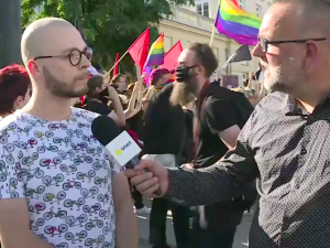 Uuu. To groźba? "Aktywista LGBT: "Czas delikatnej walki się skończył"