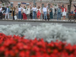 "Chcąc odwrócić historię, mogą zniszczyć wszystko". Sekretarz Rady Bezp. o protestach na Białorusi
