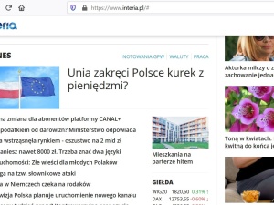 Interia wie jak z tekstu o rosnącej pozycji Polski zrobić tekst o słabnącej pozycji Polski