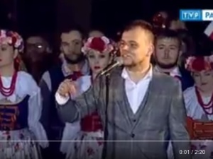 Wystąpienie prezydenta na Śląsku zakłócił prowokator. Prezydent zachował się z klasą