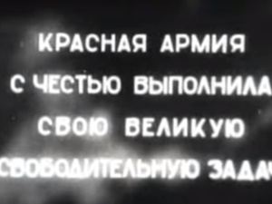 "Armia Czerwona wypełniła swoje wyzwoleńcze zadanie" - Sowiecka kronika filmowa z 1939 roku [video]