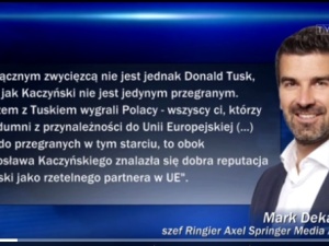 Szef Ringier Axel Springer instruuje swoich dziennikarzy, jak oceniać polski rząd. Wysłał specjalny list