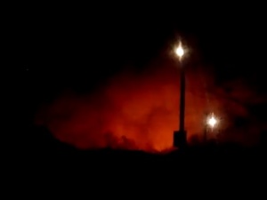 Ukraina: Największy w kraju skład amunicji stanął w płomieniach. Ewakuowano miasto [video]