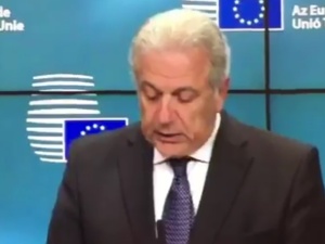 [video] Unijny komisarz d/s migracji Avramopoulos: "Migracje i terrozym nie są ze sobą powiązane" Aha