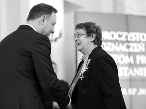 Prezydent Andrzej Duda wspomina śp. Olgę Johann