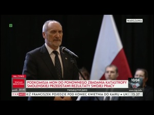 Ustalenia podkomisji MON: Wybuch w kadłubie Tupolewa