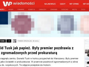 Histeria "wiodących mediów": "Donald Tusk jak papież". Czy to szaleństwo ma granice?