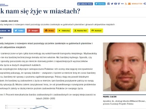Ciekawe. Dyrektor Kantar Millward Brown publikował na stronie think-tanku Platformy Obywatelskiej