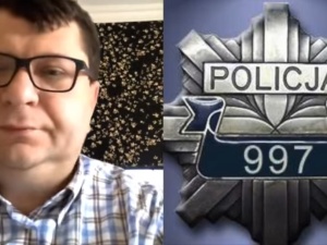 Stonoga pobity na komendzie? Policja odpiera zarzuty i publikuje film