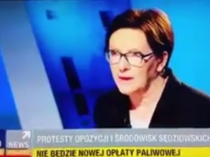 [video] Ewa Kopacz: "Dzisiaj nam potrzeba wsparcia, dobrego słowa, a nie wiecznego tylko młotkowania"