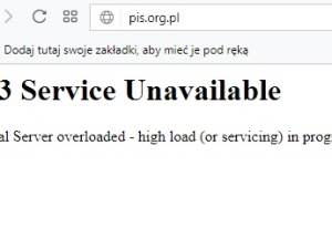 Paweł Szefenaker potwierdza atak na stronę PiS.org.pl