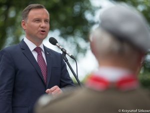 [video] Andrzej Duda: Dzięki bohaterstwu Powstańców możliwe było odzyskanie pełnej suwerenności