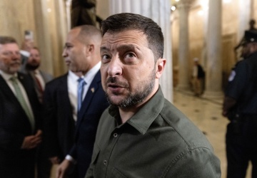 Zełenski oklaskiwał weterana Dywizji SS Galizien