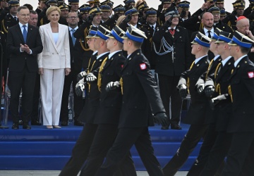 Dzień Strażaka. Prezydent Andrzej Duda zabrał głos podczas głównych uroczystości 