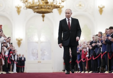 Putin zaprzysiężony na kolejną kadencję w obecności m.in ambasadora Francji