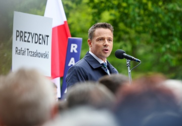 Monika Rutke zaatakowana na wiecu Trzaskowskiego: Poczułam uderzenie w brzuch i kopnięcie