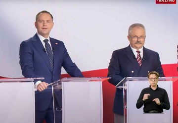 Trwa debata prezydencka TV Republika. Rafał Trzaskowski nieobecny