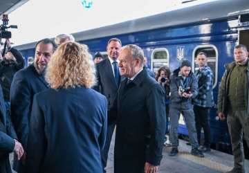 Tusk w Kijowie odstawiony na boczny tor