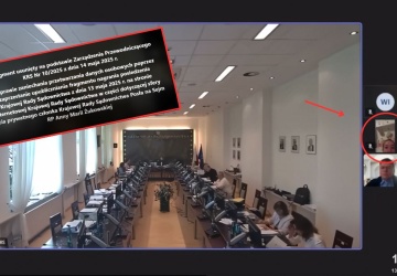 Anna Maria Żukowska połączyła się z Krajową Radą Sądownictwa siedząc w wannie